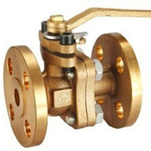 OEM Service Flange End Bronze Ball Valve